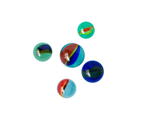 컬러풀 유리 구슬 Colorful Glass Marbles