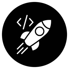 Deployment Icon, Software Deployment, Application Release, Automated Deployment, Production Rollout