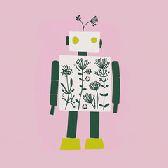 AIロボット。アンドロイド、サイボーグ。ファンタジー。SF