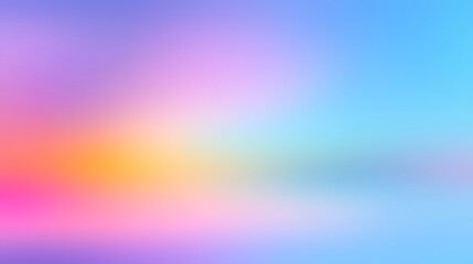 パステルカラーの虹色グラデーション背景