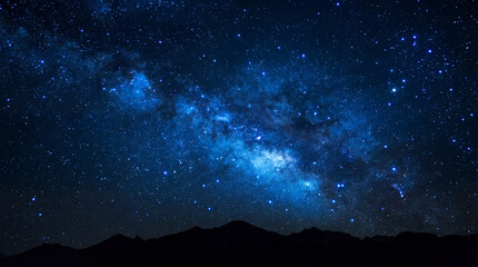 Fototapeta premium starry night sky with stars