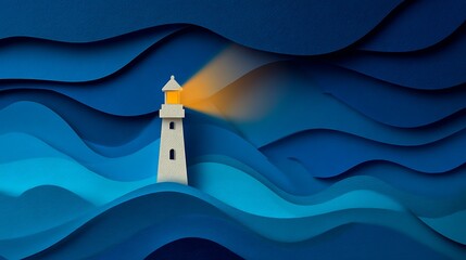 burning cigarette on a blue background