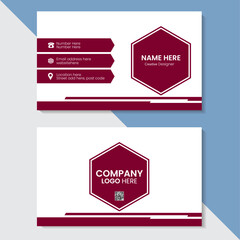 Minimalist Professional Business Card Template
