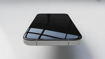 mobile phone on the table