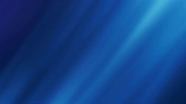 Abstract blue background with diagonal light streaks.