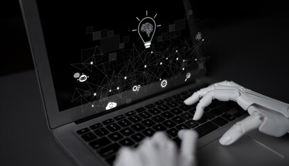 AI generating innovative ideas, linking data through neural networks, enhancing automation, powering SEO strategy, and enabling intelligent digital interaction. Latch