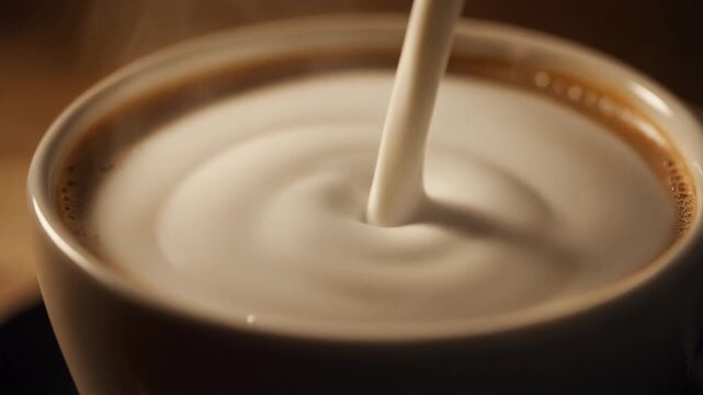 milk and coffee blend