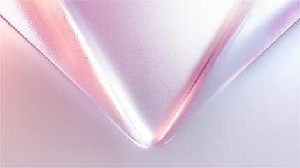 艶やかなピンクのV字のカッティングされた背景