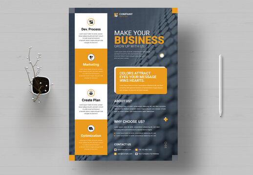 Creative Digital Agency Flyer