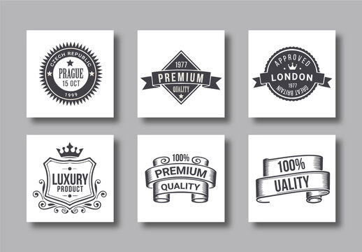 Minimal Vintage Logos and Badges Design