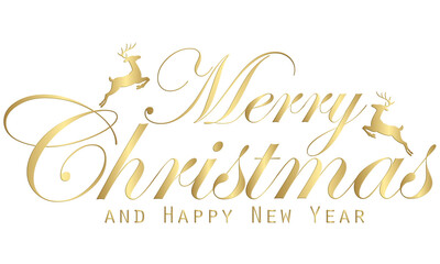 Merry Christmas text, Christmas party, Merry Christmas Gold, text, clipart, wedding