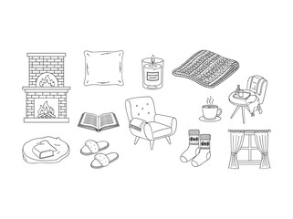 Cozy home interior elements for a relaxing atmosphere