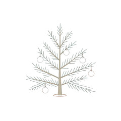  Minimal Scandinavian Christmas Tree 