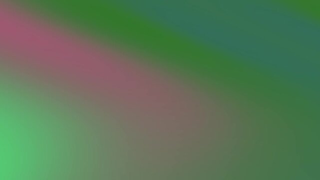 Abstract background with colorful gradient animation, featuring green, pink and blue hues for video or presentation use.