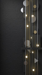 Black Matte Luxury Texture