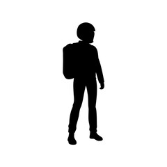 business man silhouette