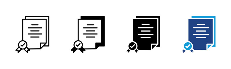 Standard icon set multiple style collection