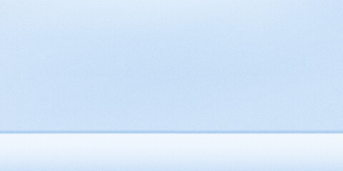 Blue studio room. Limbo light background. Abstract 3d backdrop for product presentation. Minimal wall scene. Showcase, promotion display. Vector stage mockup illustration