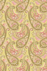 Seamless Colorful tie dye shibori print. Seamless hand drawn batik pattern.Rug textured background. Modern batik wallpaper tile. Watercolor pattern for fabric, clothes, wallpaper. Ethnic design.
