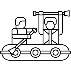 Rafting Icon