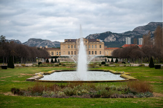 Le Chateau Bor&eacute;ly dans le pac Bor&eacute;ly &agrave; Marseille