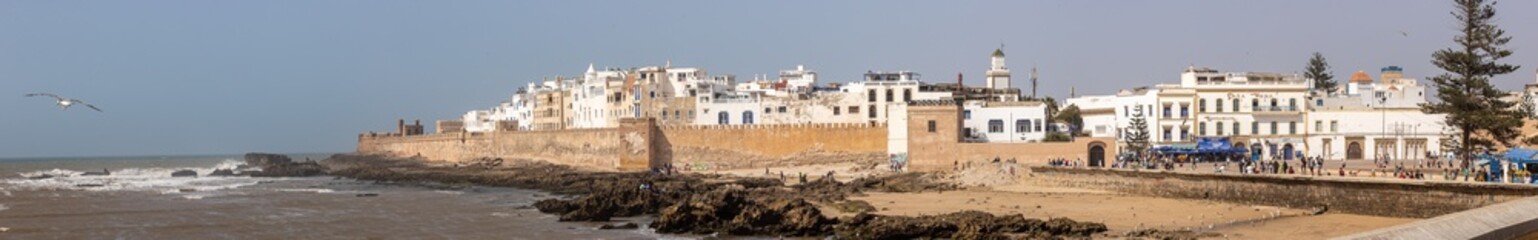 Fototapeta premium Morocco - Essaouira (Mogador) - UNESCO World Heritage - Boundary walls and ancient Kasbah