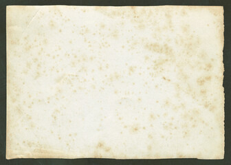 Vintage stained photo frame background. Retro burnt photo paper texture.