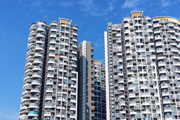 High-rise apartment buildings in Wuhou District, Chengdu, China © ZCFei