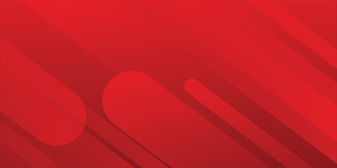Abstract red diagonal geometric shape background with shiny lines. Modern rounded lines design elements. Suit for poster, banner, brochure, corporate, presentation, 