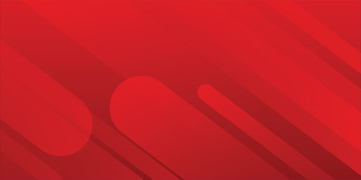 Abstract red diagonal geometric shape background with shiny lines. Modern rounded lines design elements. Suit for poster, banner, brochure, corporate, presentation, 