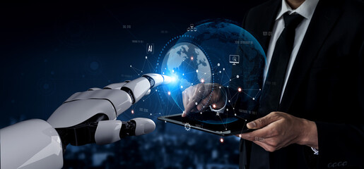 AI empowers the global AI network by enhancing global, AI, and network integration for worldwide data connectivity Vouch