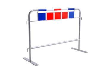 Hurdle for athletic training and competition isolated on transparent background
