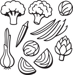 Grocery Prep Essentials Vegetable Bundle.eps