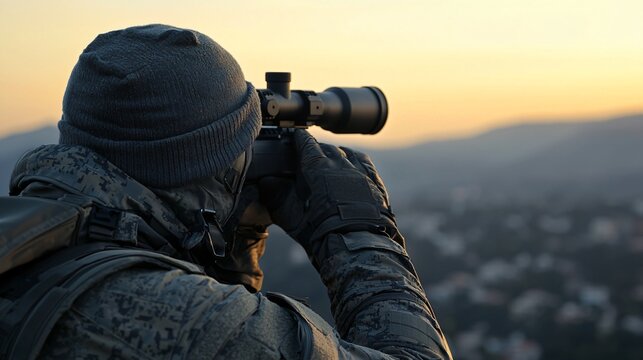 Military reconnaissance objective planning strategic coordinates high-level mapping overview. - Powered by Adobe