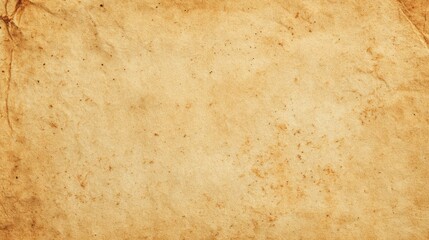 Close-up of vintage parchment texture showing folds, tea stains, and warm patina