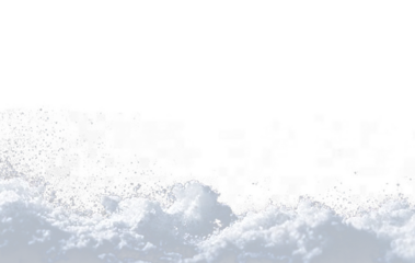 Snowy winter park scene with white snowdrifts and cold weather mood, forming an abstract background suitable for seasonal illustrations.