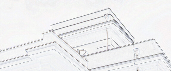 ARCHITECTURE - A beautiful railway station building from 1929 in the modernist style in Zbaszyn
