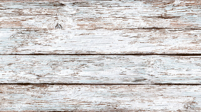 Weathered wood texture with peeling white paint, revealing the natural grain underneath