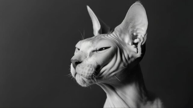 Close-up  of a Siamese cat with dusting powder on its face, showcasing the unique markings.