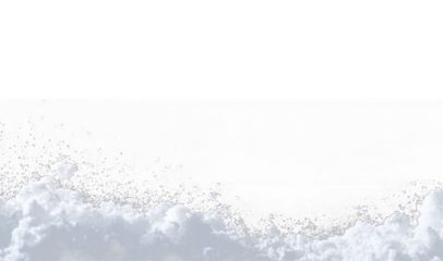 Winter snow background with white snowdrifts, icy hills and frozen landscape, forming an abstract isolated scene perfect for Christmas and cold weather design projects.