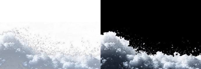 Cold winter landscape featuring smooth snowdrifts, snowflakes and icy textures, creating a clean abstract background suitable for seasonal and holiday visuals.