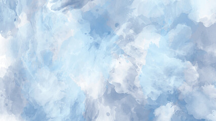 Abstract colorful painting illustration watercolor background on white paper texture. Paint hand drawn illustration, Aquarelle paint paper textured canvas for vintage text design, retro greeting card, © Wahid photos