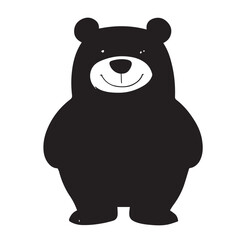 Naklejka premium teddy bear vector illustration