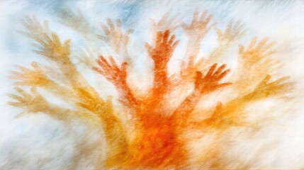 Intergenerational trauma concept showing emotional wounds, family pain and coping paths.