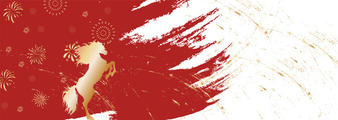 Chinese and Japanese pattern oriental line art with golden line art texture. Japanese style abstract pattern background design daisy flower. cherry flowers, cranes and pagodas design