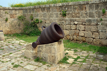 Cannon.  Akko, Israel