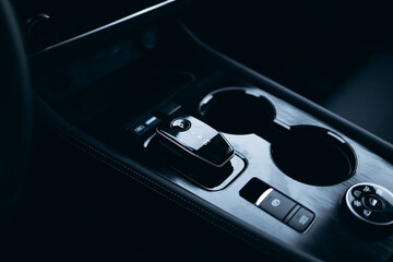 Naklejka premium Details and car elements, close up photo