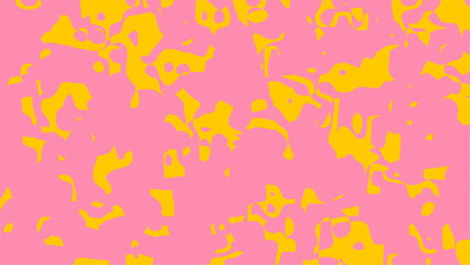 Abstract Camouflage Style Background with Pink and Gold Color Combination Pattern