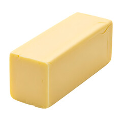 Dairy butter isolated on transparent background