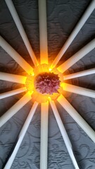 advent decoration, hyacinth and led-candles